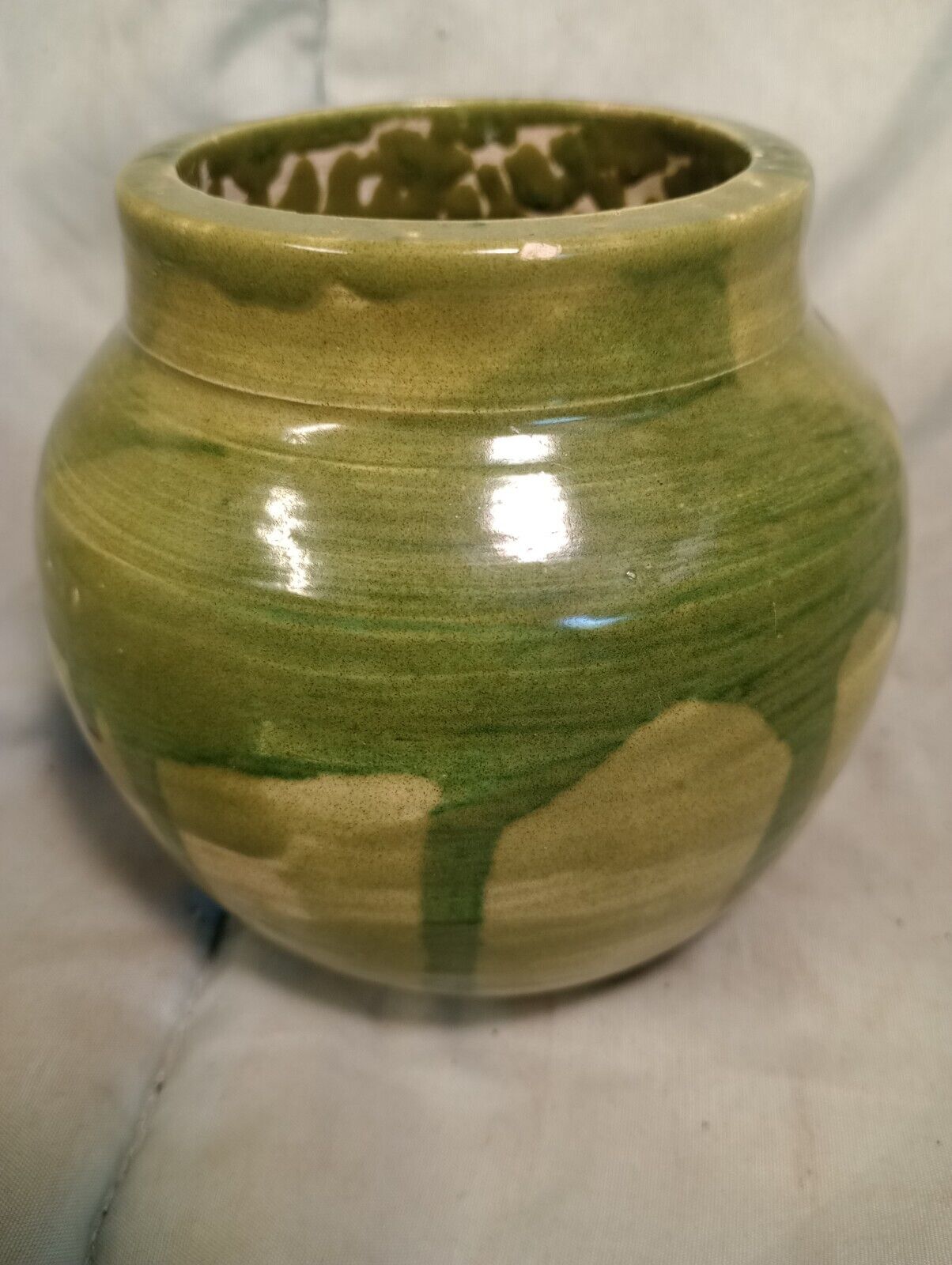 Vintage Japanese Pottery Vase