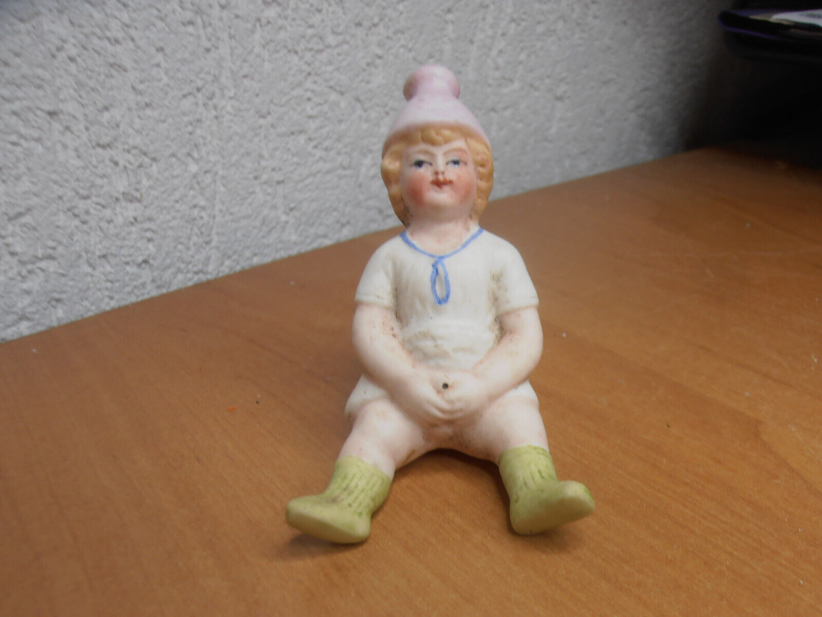 rar Antique Dolls Germany bisque squirter Joke item  Nude figure 1900-1920