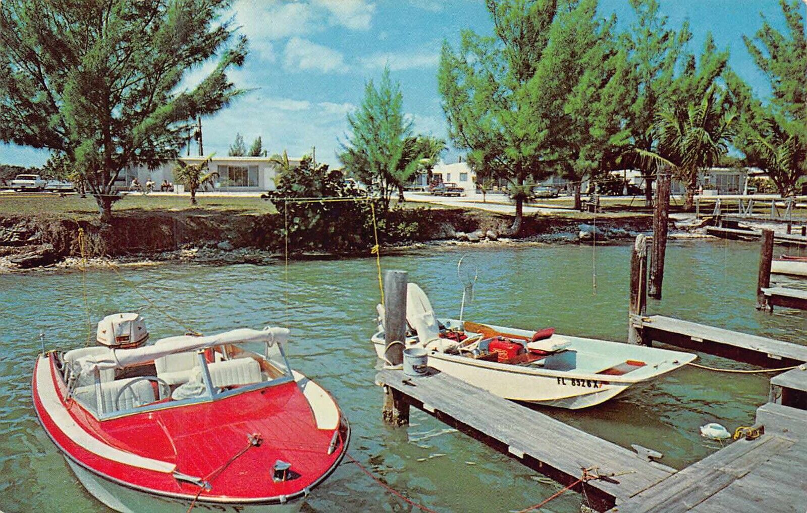 FL 1963 FLORIDA Islander Marina at Marco Island, FLA - Collier County