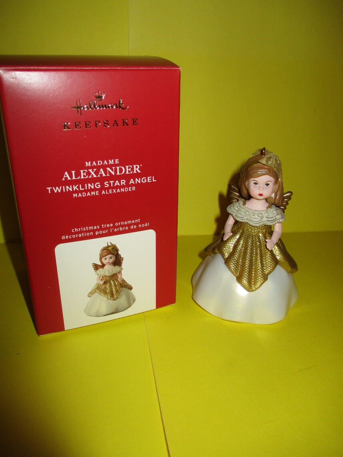 2020 Hallmark Twinkling Star Angel 25th Madame Alexander Doll Ornament New MIB