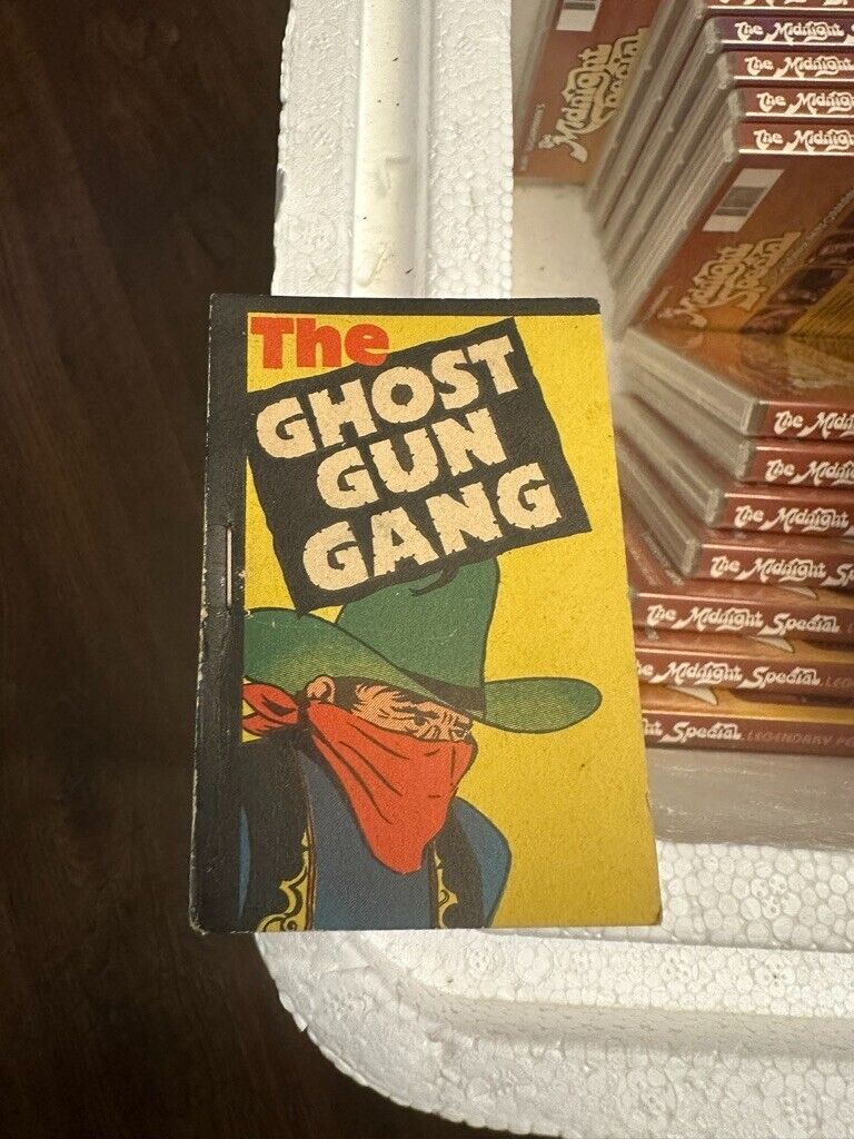 Penny book Whitman Big Little-THE GHOST GUN GANG vintage 1930s