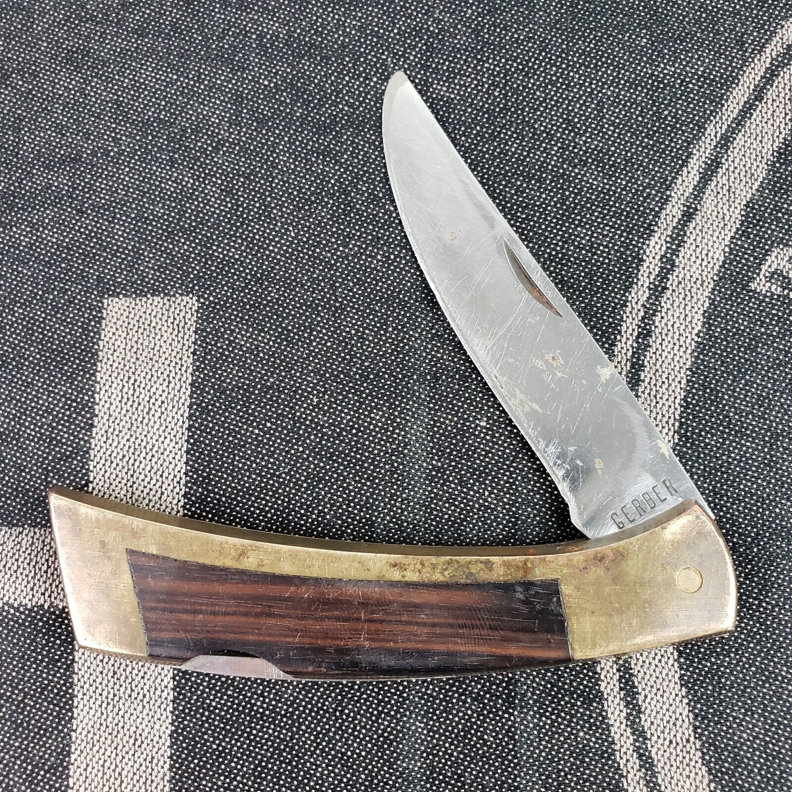 Vintage Gerber Pocket Knife Lockback Portland OR USA 97223