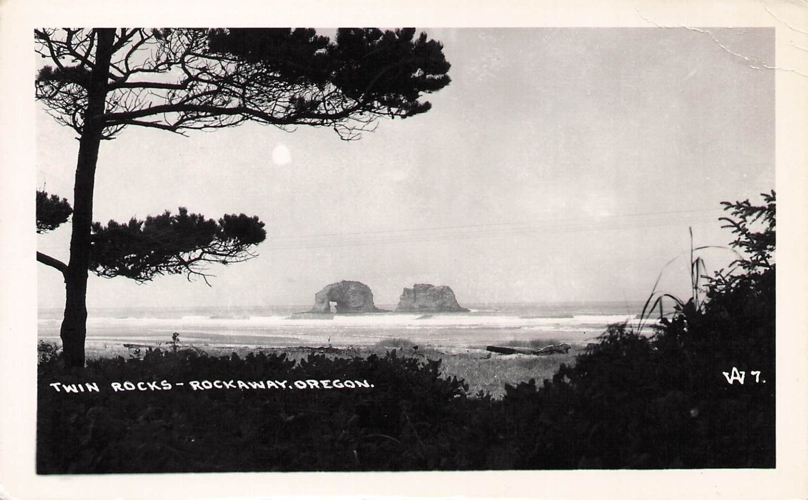 RPPC Twin Rocks Rockaway Oregon PM 1949