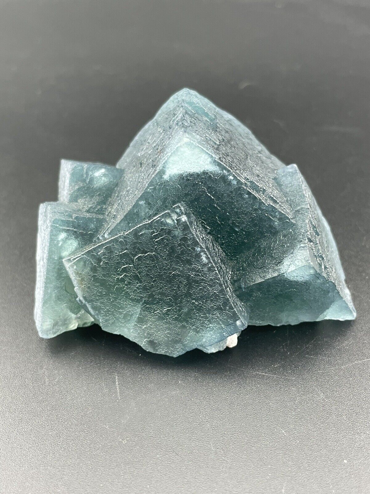 Fluorite On Milky Quartz - Inner Mongolia 