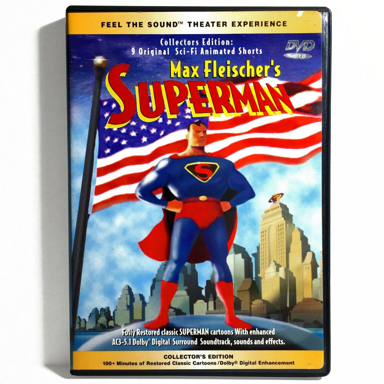 Max Fleischer's Superman (DVD, 1941, Full Screen, Color)   Approx. 100 Min. 