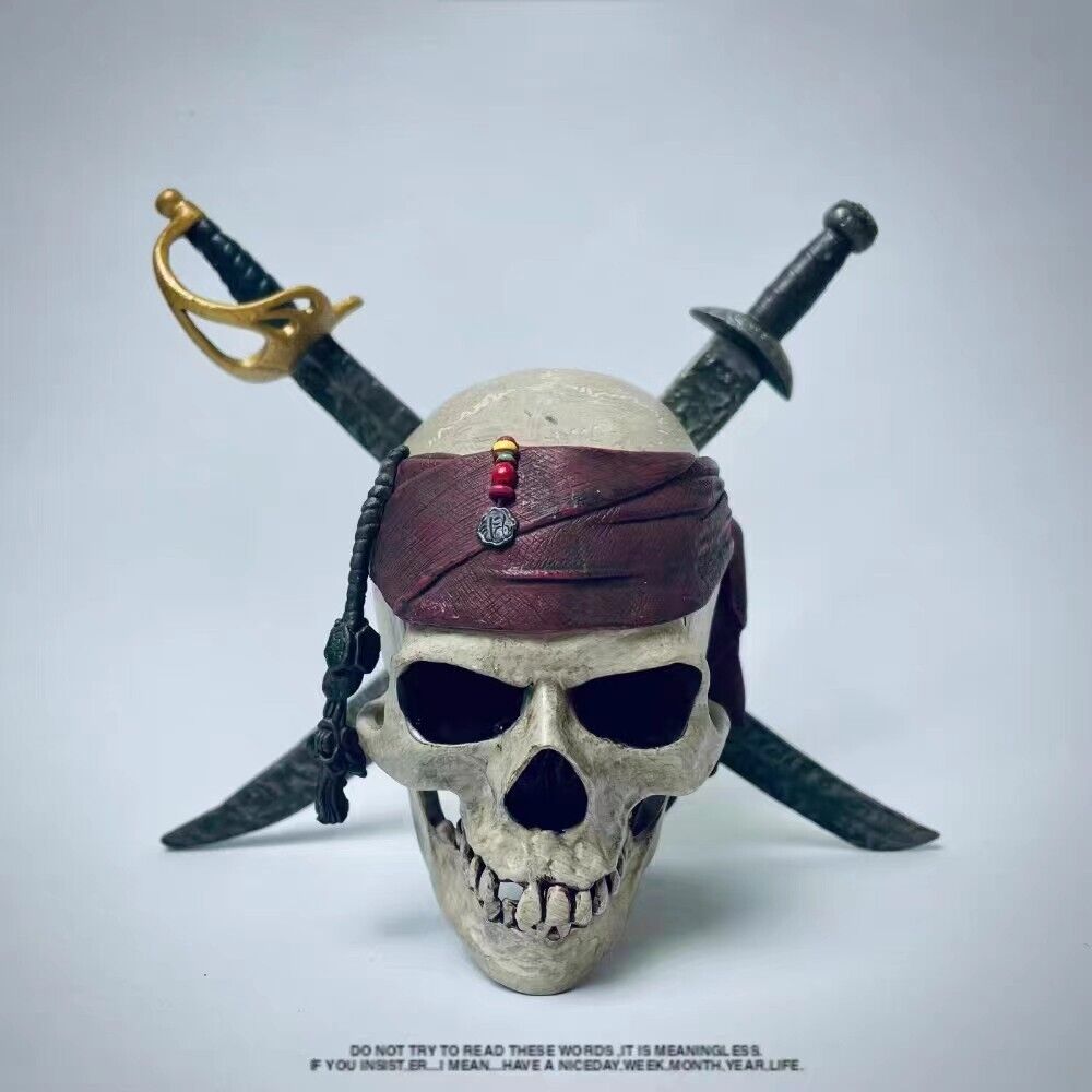 Pirates of the Caribbean  Skull Figurine  toy 10 CM