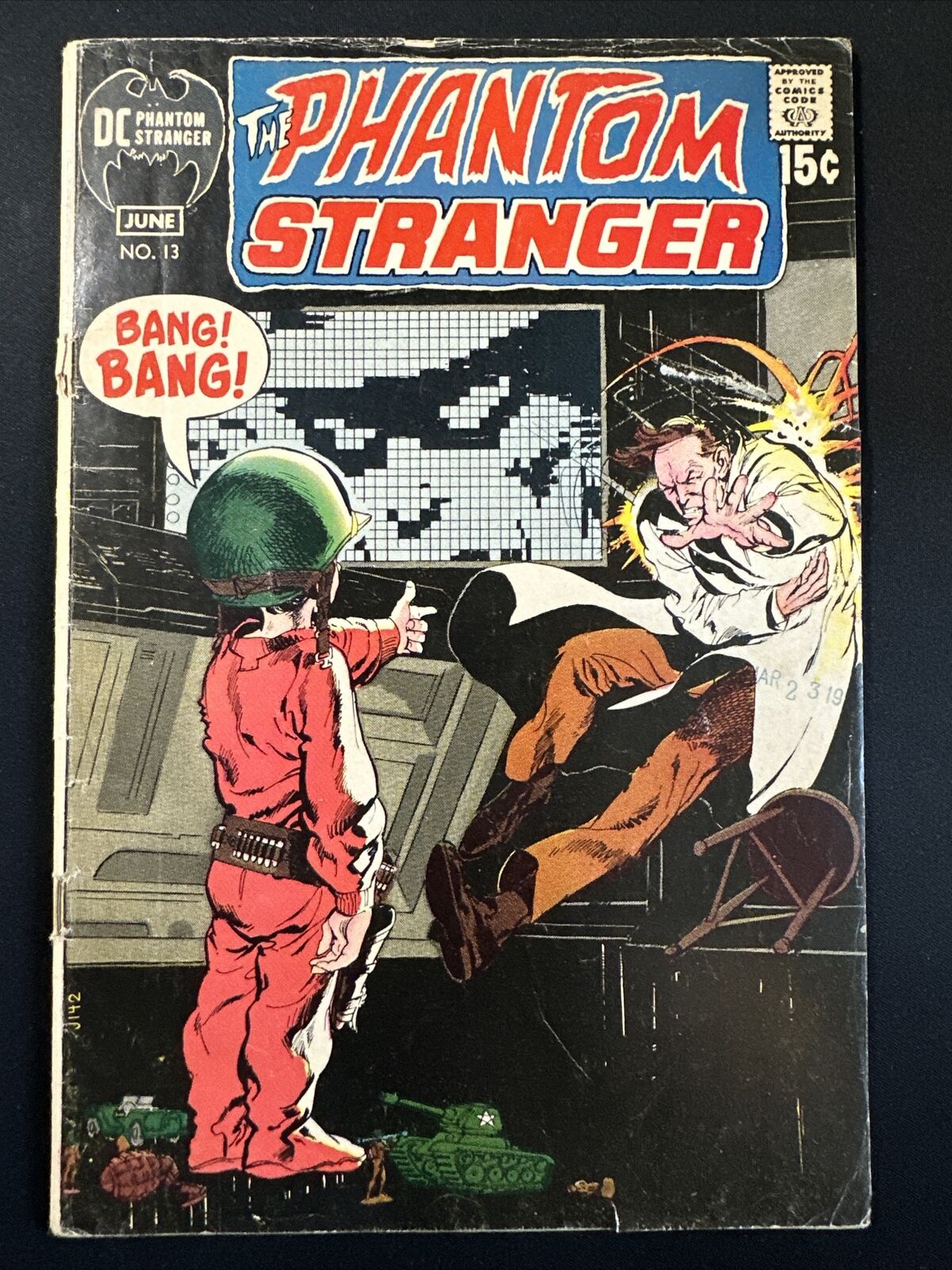 The Phantom Stranger #13 DC Comics Vintage Bronze Age Horror 1st Print Good *A1