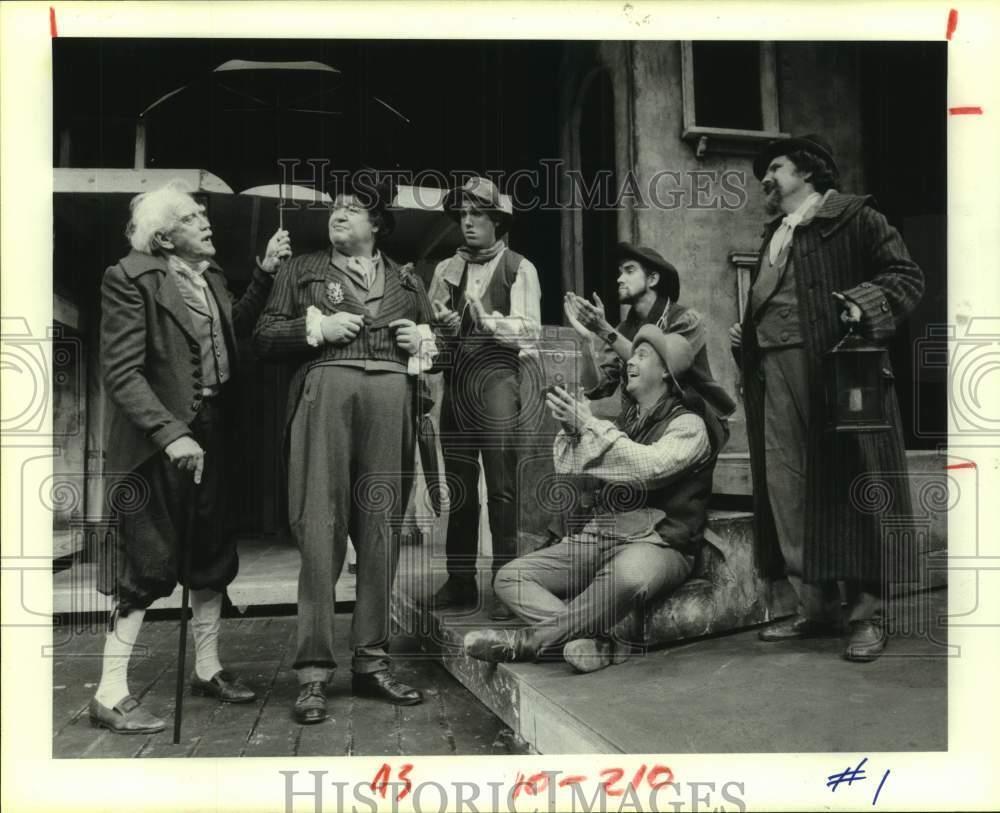 1985 Press Photo Alley Theater production of \