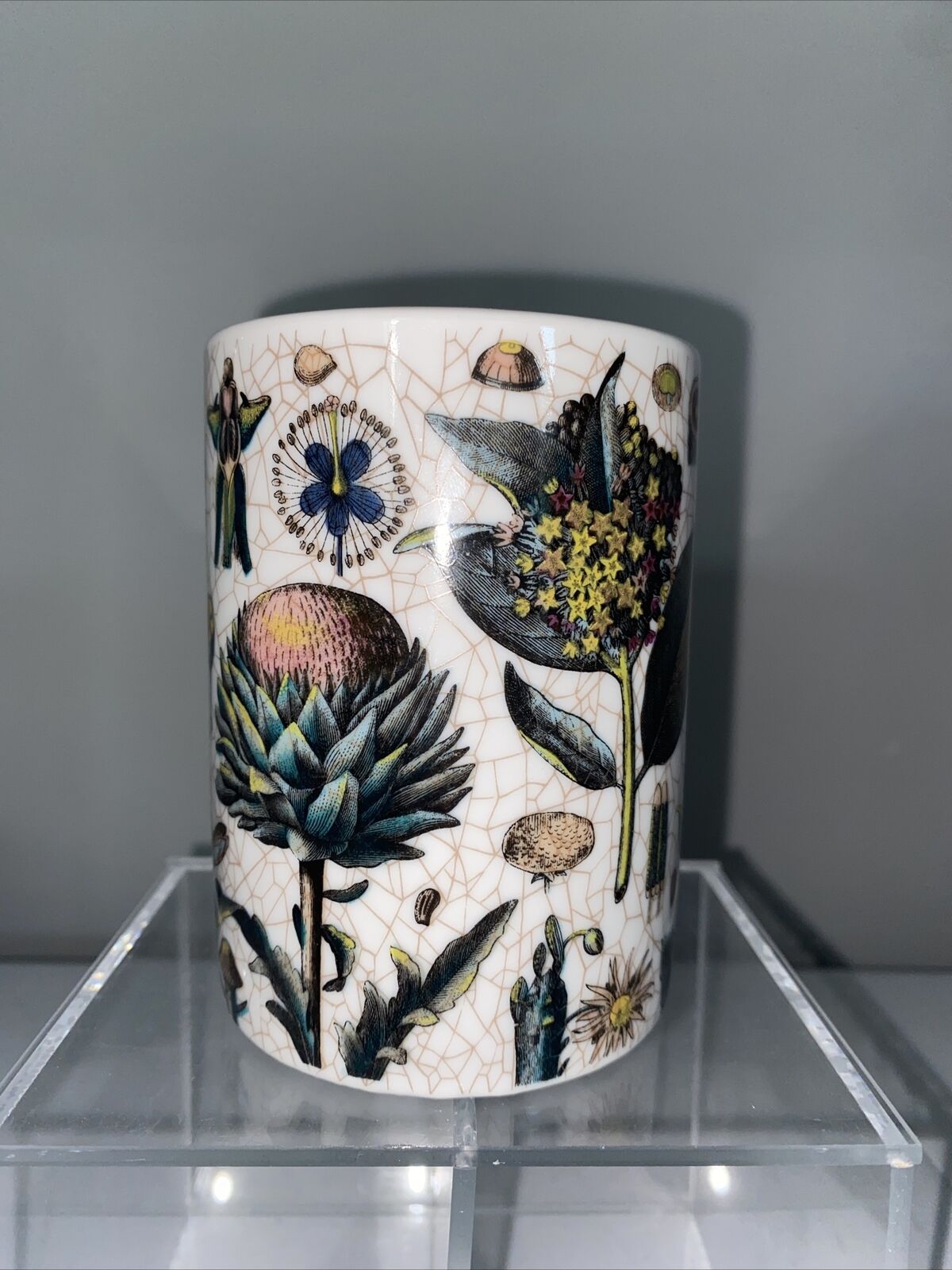 Vintage Kurt Hammer Coffee Tea Ceramic Mug Cup Made In Germany Autumn Fall Flora