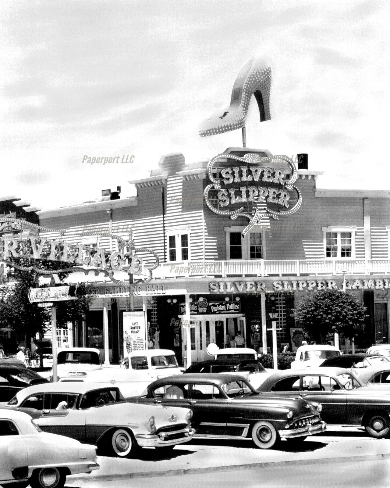 1950\'s Silver Slipper Casino Vintage Las Vegas  8x10 Photo