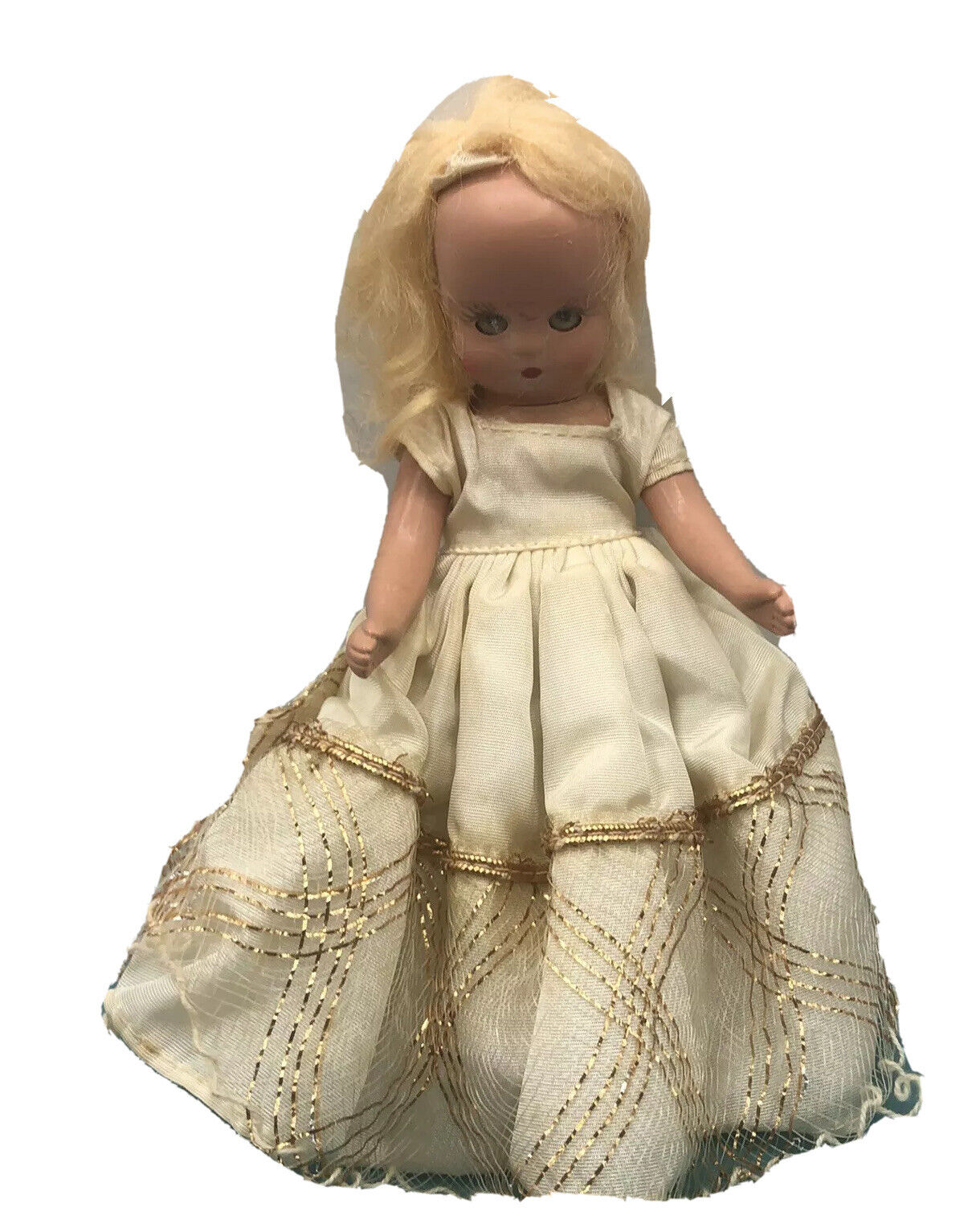 Vintage Storybook Doll Blonde With Needs Tlc Fun