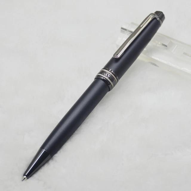 Luxury Mb163 Classique Series Bright Black Clip 0.7mm Rollerball Pen