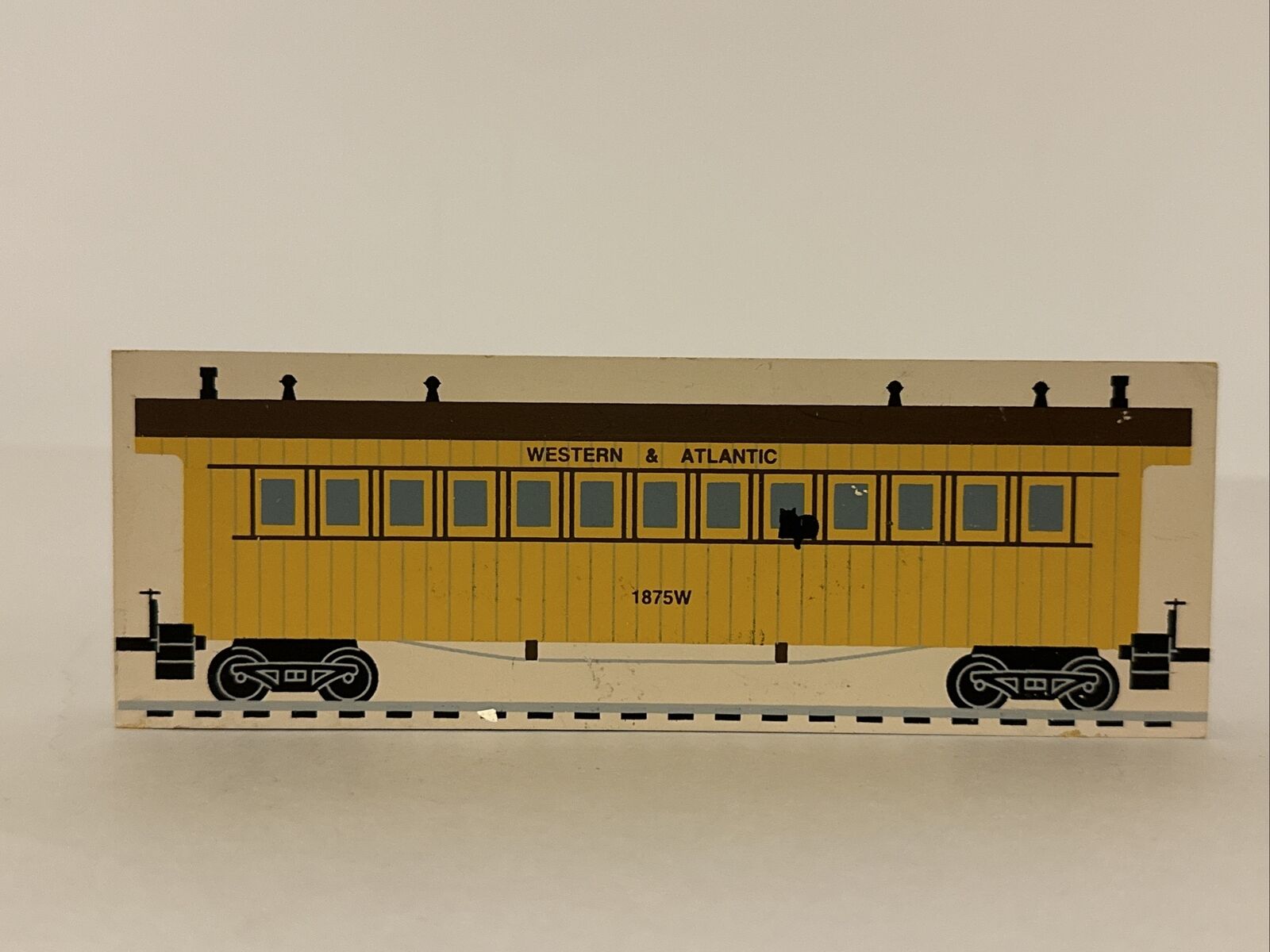 The Cats Meow Village Lionel Western & Atlantic Illuminated Coach Car Whistle 95