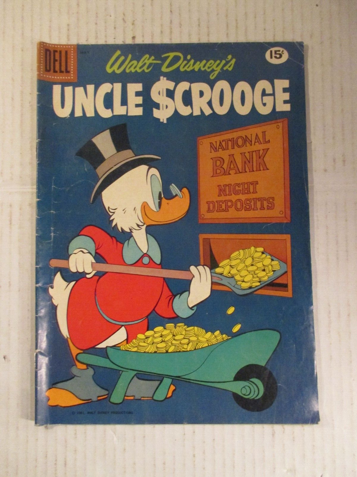 Walt Disney\'s UNCLE SCROOGE #33 Dell Comics 1961 Barks