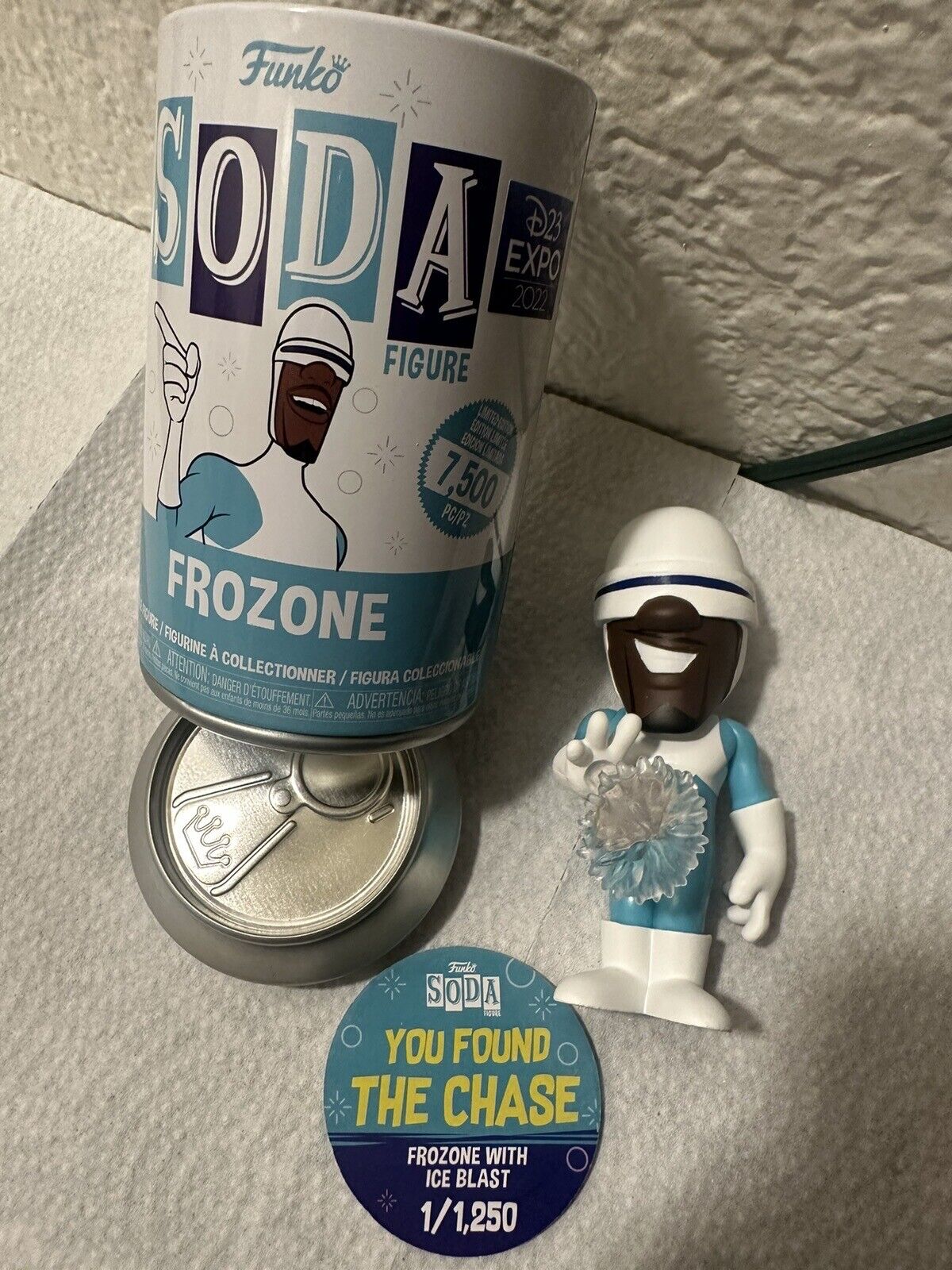 D23 Funko Soda Disney Pixar Frozone Exclusive CHASE 1/1250