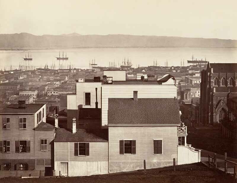 1864 San Francisco, California Old Photo 8.5\