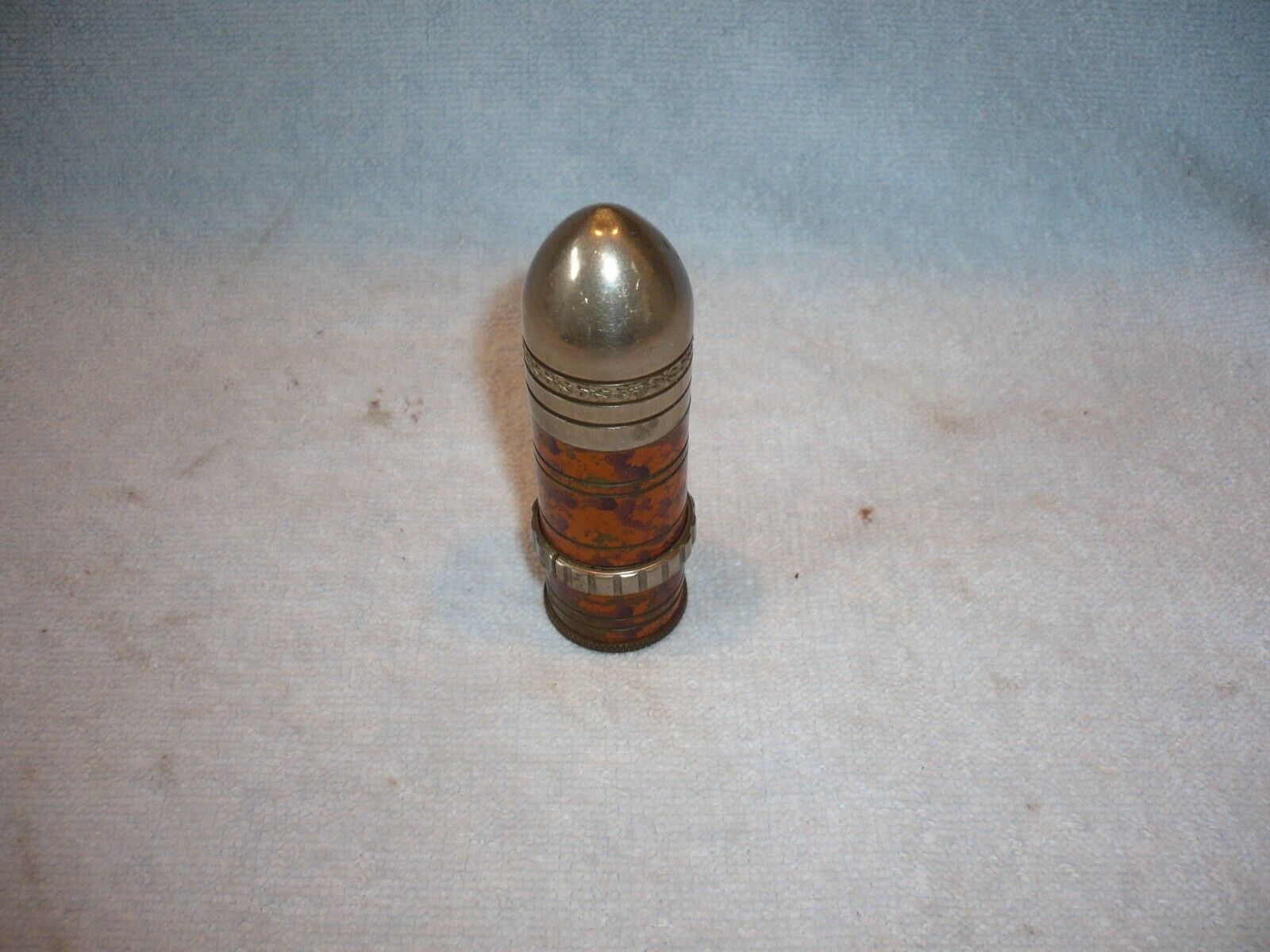 M. E. B., Made In France 1912 Bullet Shaped Cigarette  Lighter 