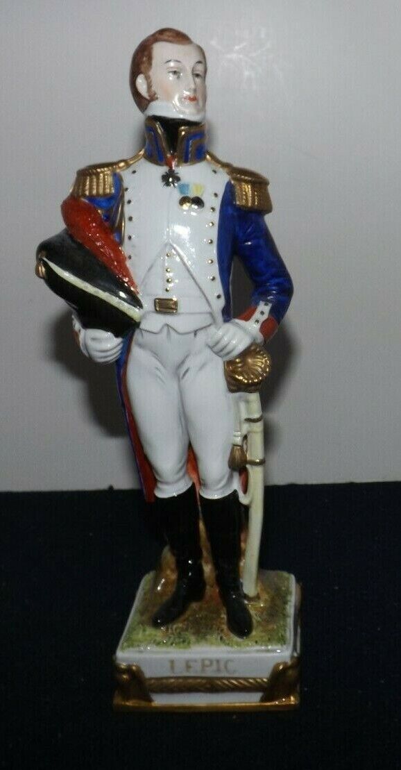 Antique Scheibe Alsbach Napoleonic Figurine of LOUIS LEPIC