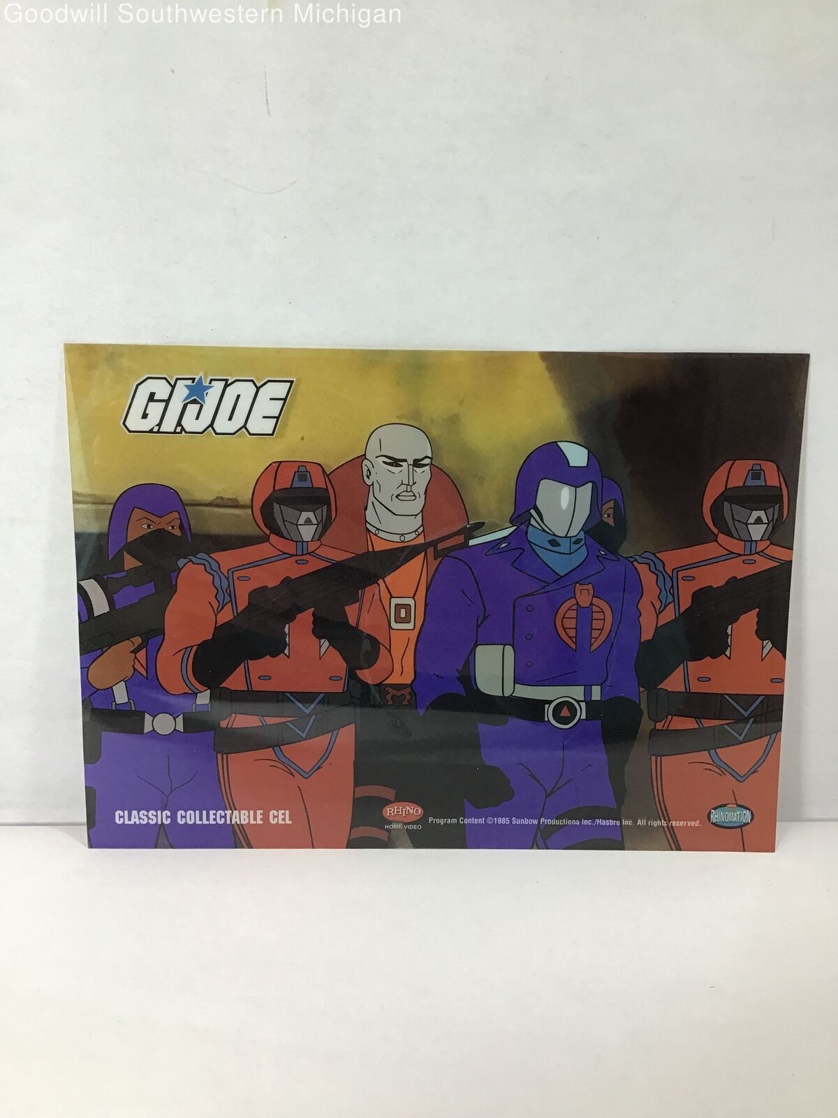 Vintage 1985 G.I. Joe Classic Collectable Cel