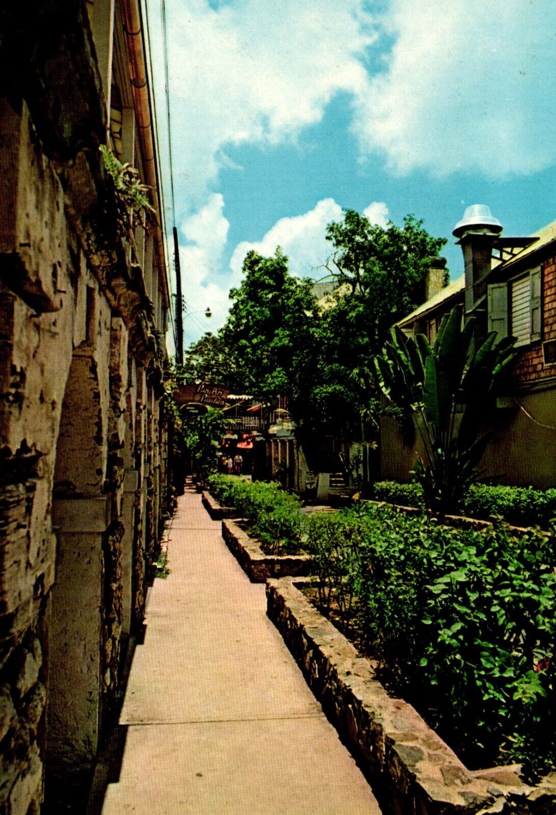 Streets Christiansted St. Croix US Virgin Islands Postcard