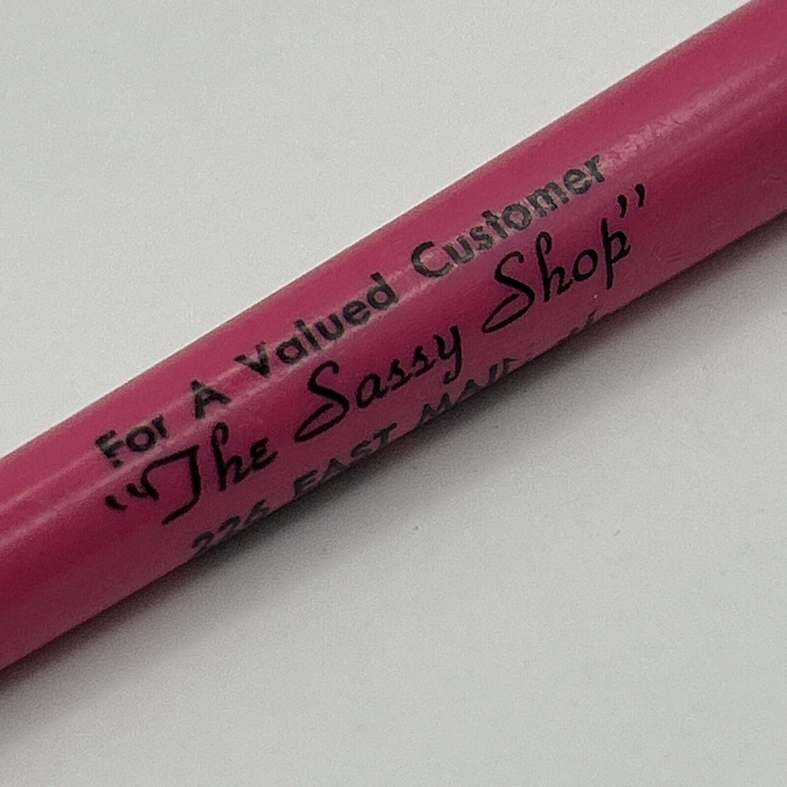 VTG Ballpoint Pen The Sassy Shop Marion Kansas