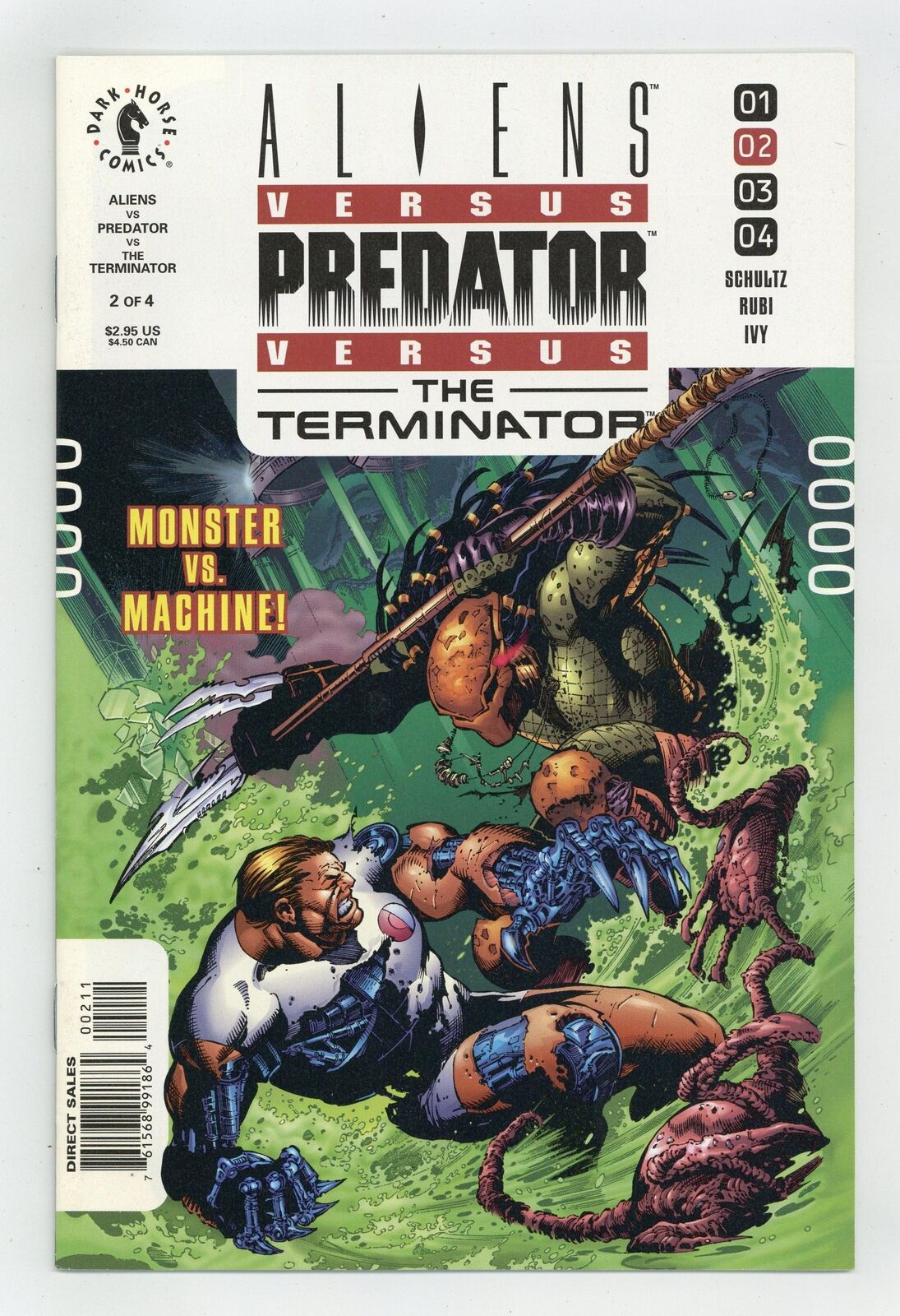 Aliens vs. Predator vs. the Terminator #2 FN+ 6.5 2000