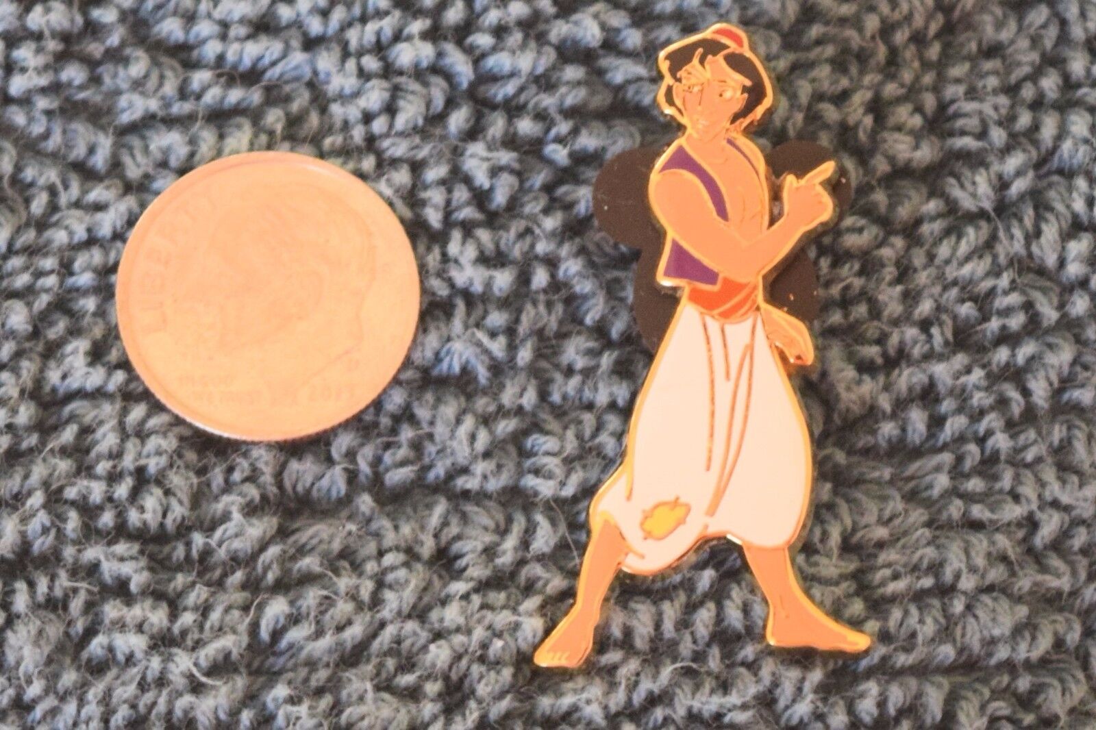 Disneyland ALADDIN Map Pin - Retired Disney Aladdin Pins