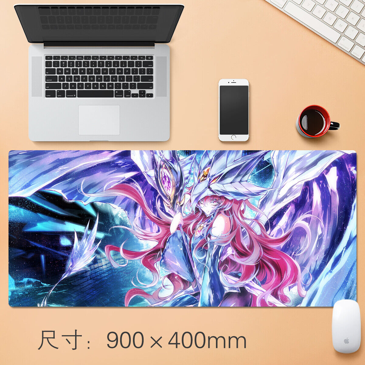 Yu-Gi-Oh Anime High Definition Mouse Pad Large Mat Desk Keyboard Mat Gift #3