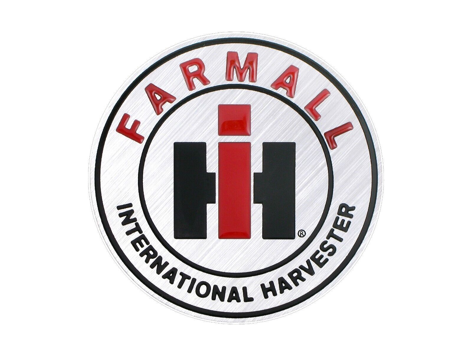 Farmall International Harvester Vintage - Historic  Round Emblem Sticker Decal