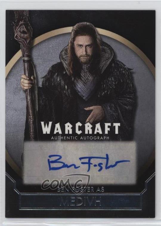 2016 Topps Warcraft Auto /145 Ben Foster Medivh as Auto 1j8
