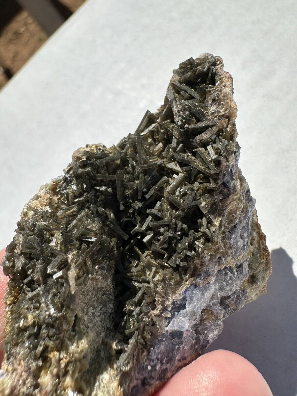 Barite, Derry District, Sierra County, New Mexico