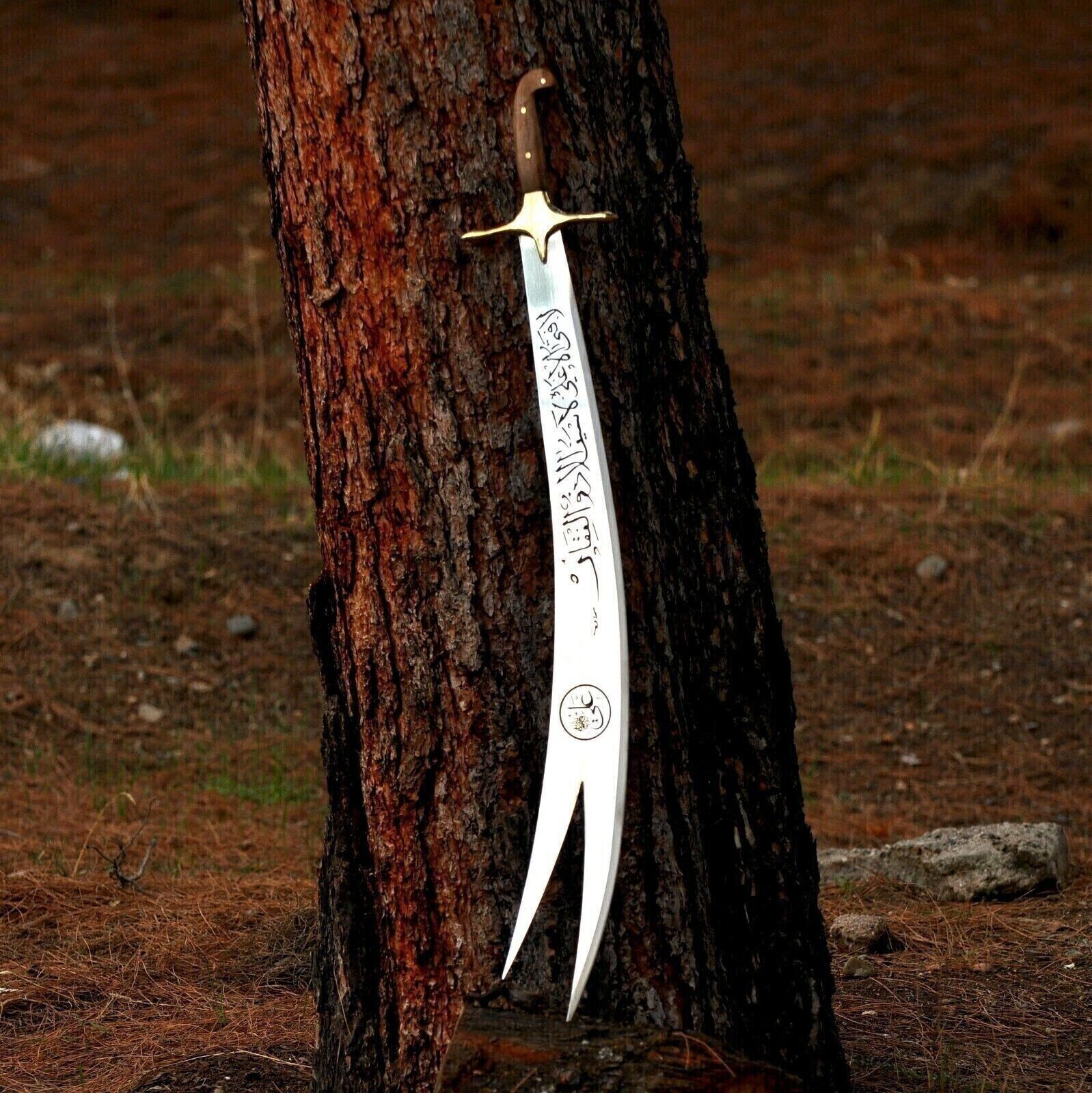 37 Inch / Zulfiqar Sword / Imam Ali Sword / Custom Handmade Islamic sword