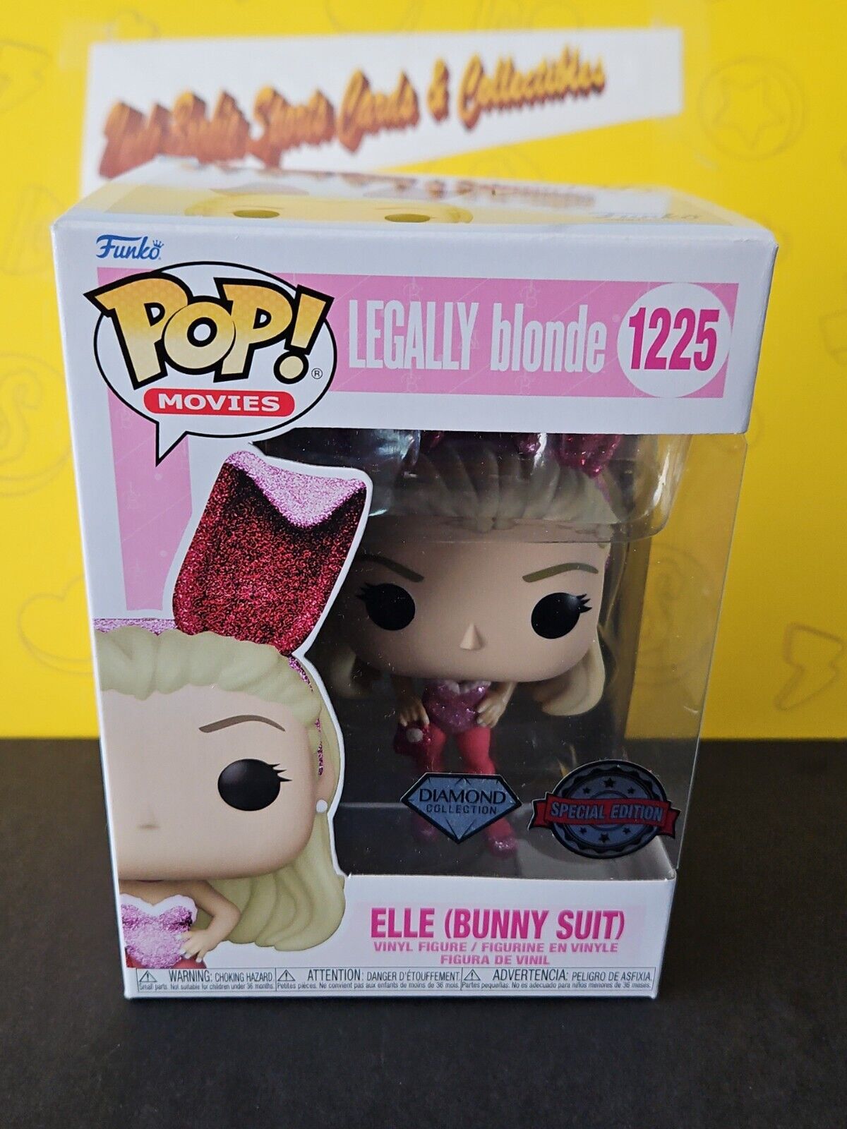 Funko Pop Movies: Legally Blonde - Exclusive Elle In Bunny Suit Diamond 1225