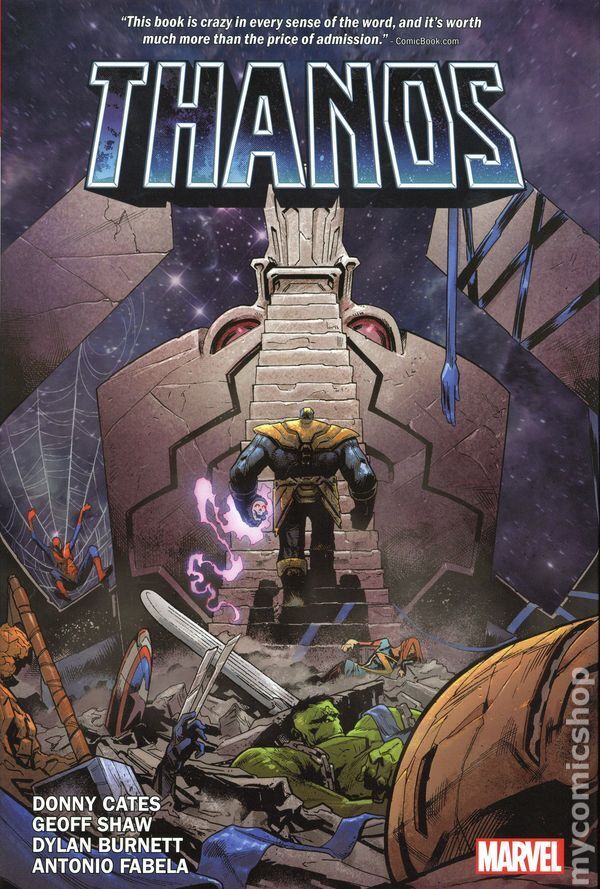 Thanos HC By Donny Cates #1-1ST VG 2019 Stock Image