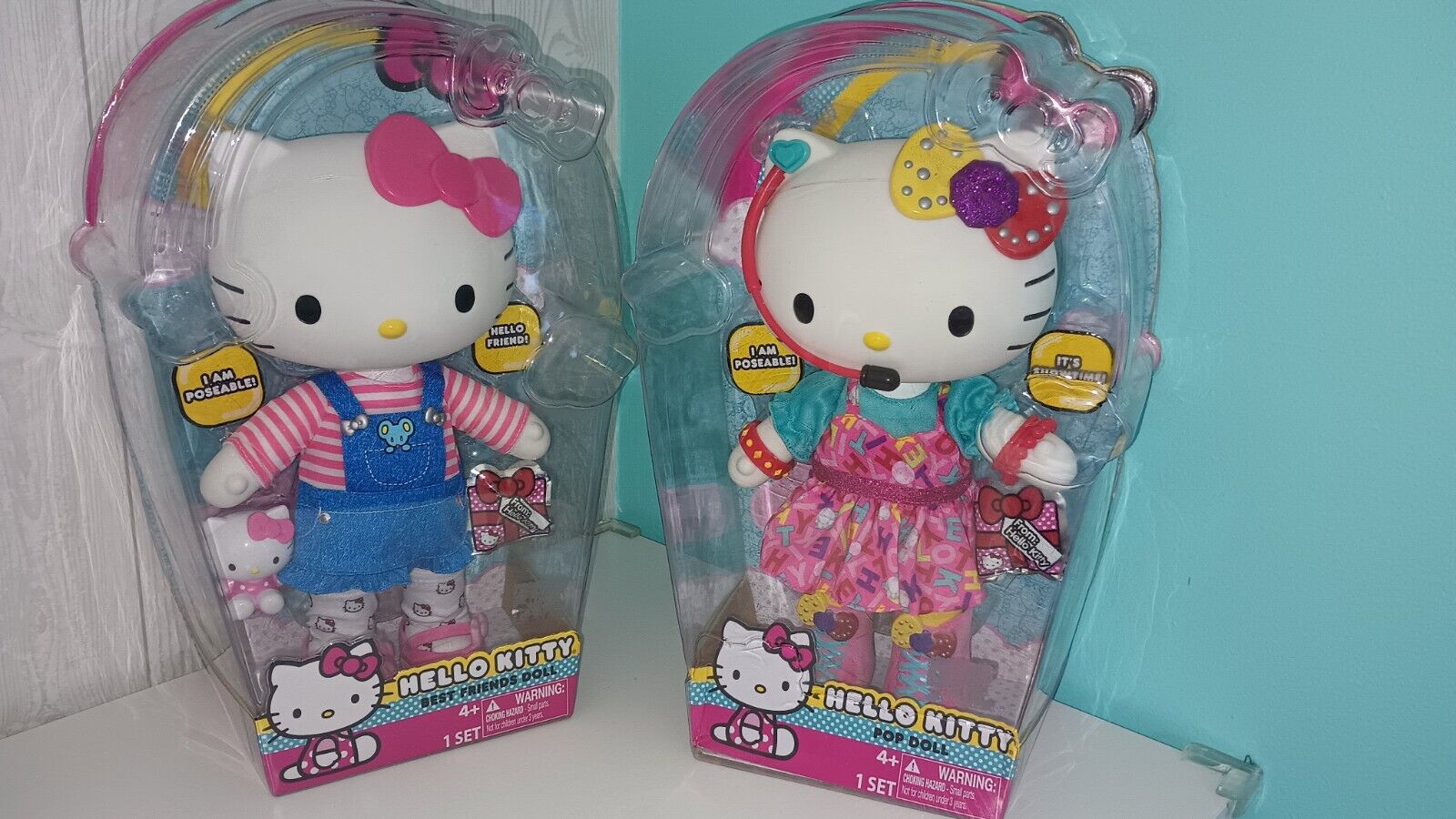 Pair Of Hello Kitty 2013 Doll Sanrio Blip 12\
