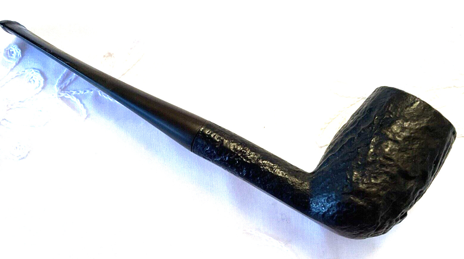 Vintage Estate Pipe BBB Own Make Thorneycroft 637 England Rusticated Used  #38