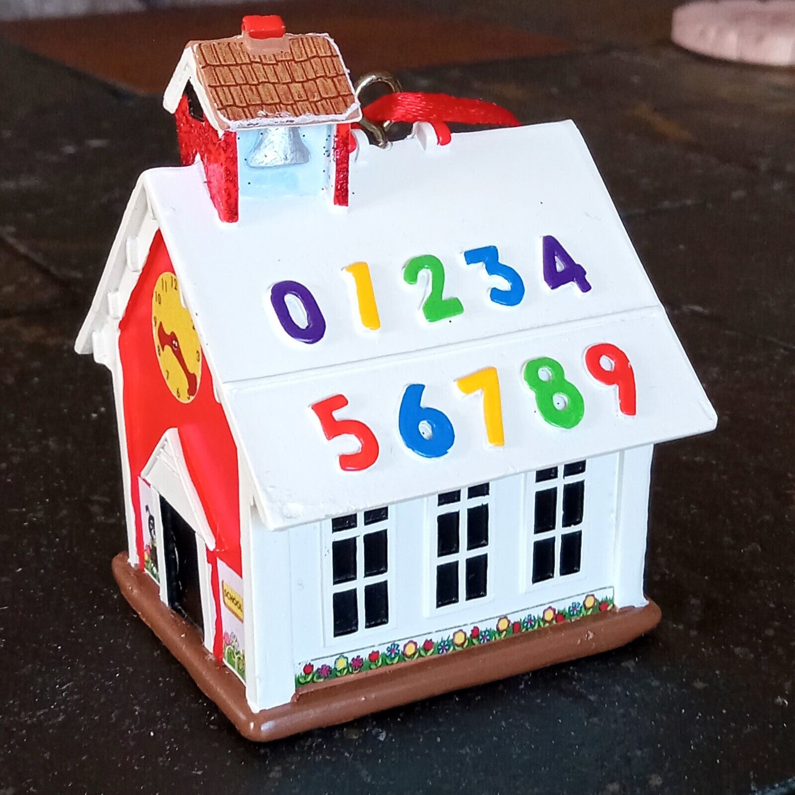 Department 56 2015 Mattel Fisher Price Play Family School House Ornament HTF
