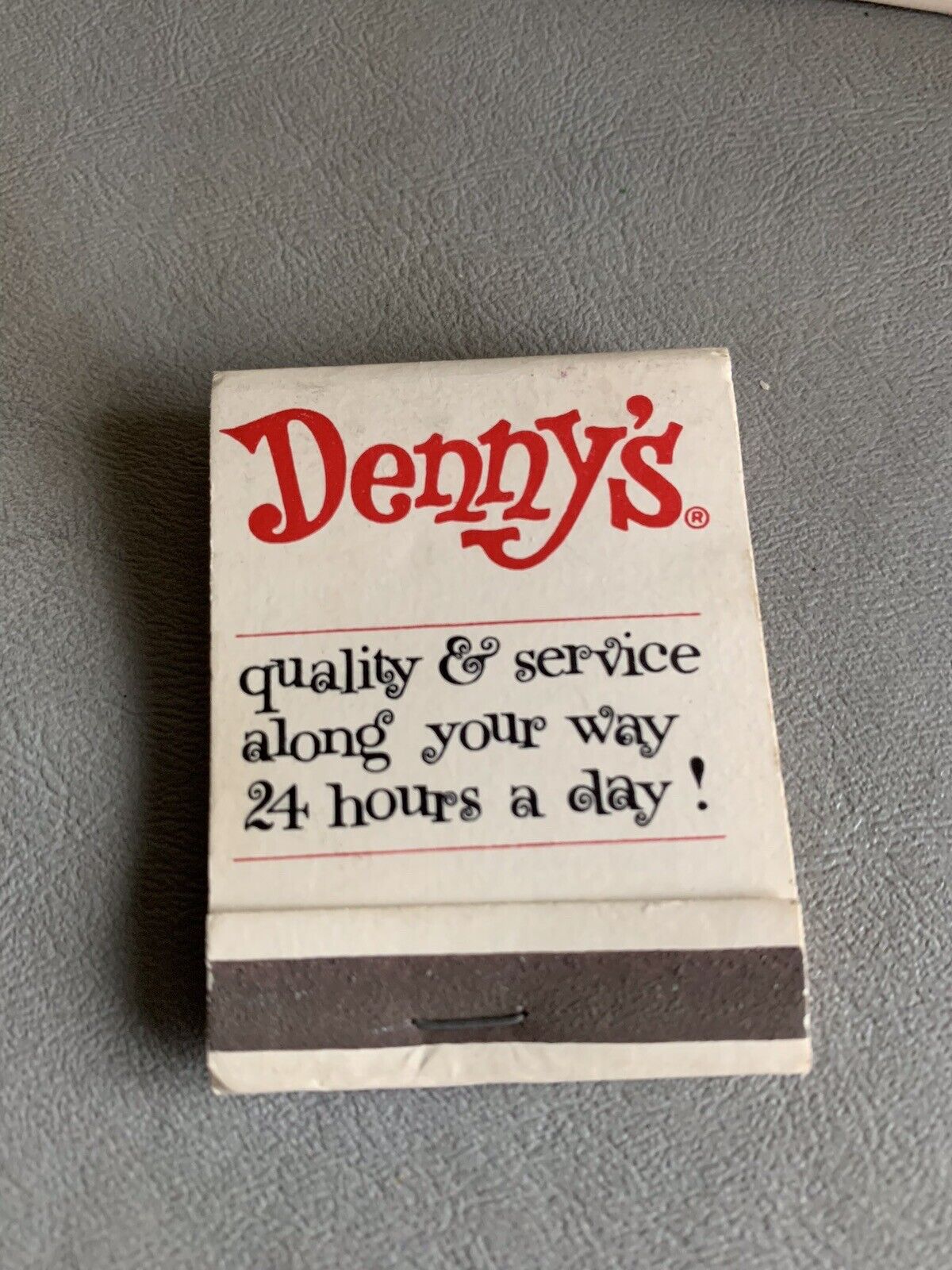 Vintage Pre 73 Denny’s Matchbook