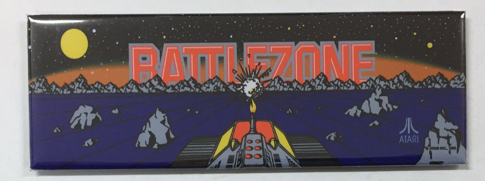 Battle Zone Arcade Game Marquee Fridge Magnet