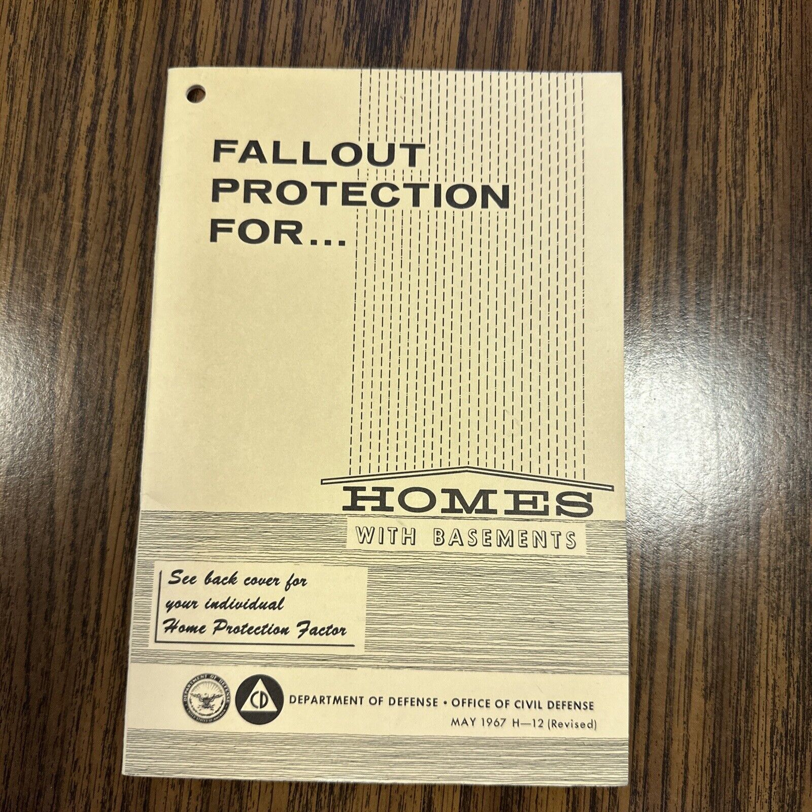 1960s Fallout Protection For Homes with Basements 1967, by Dept of Defense
