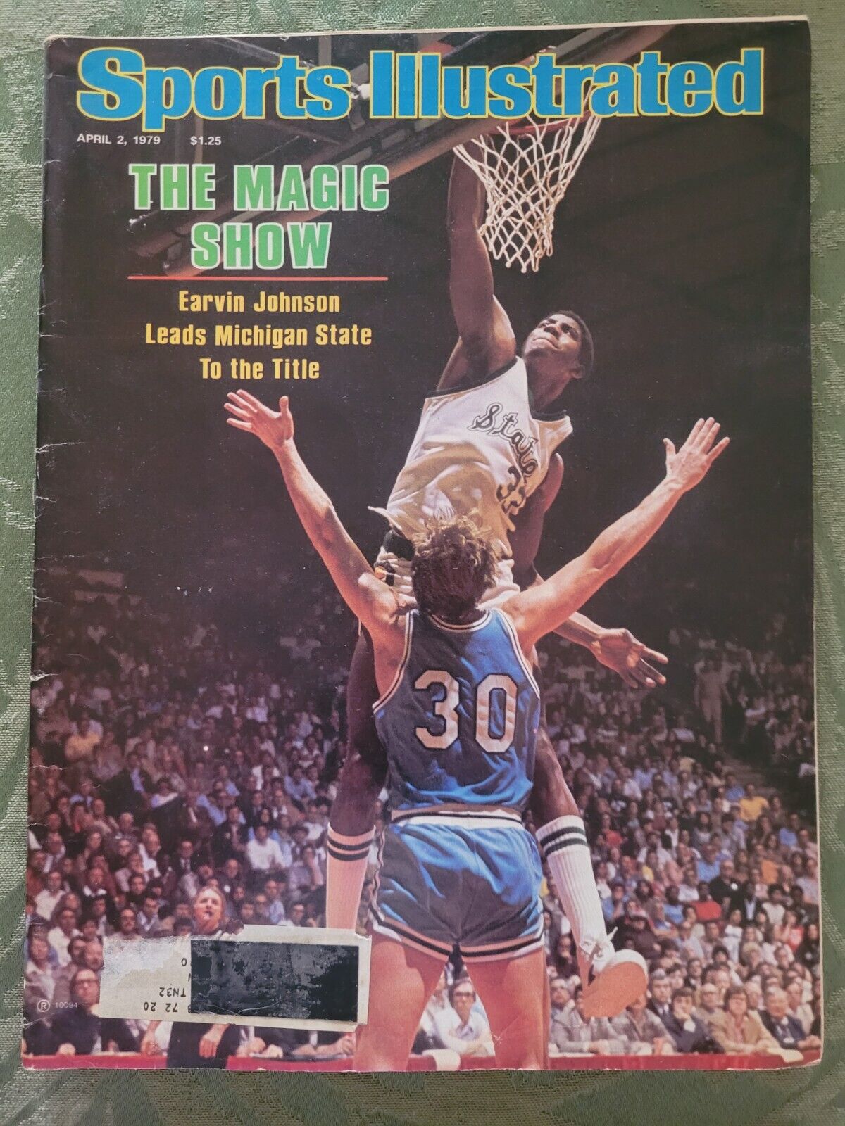  REDUCED RARE/VINTAGE 1979 Sports Illustrated Full Mag Magic Johnson Cover