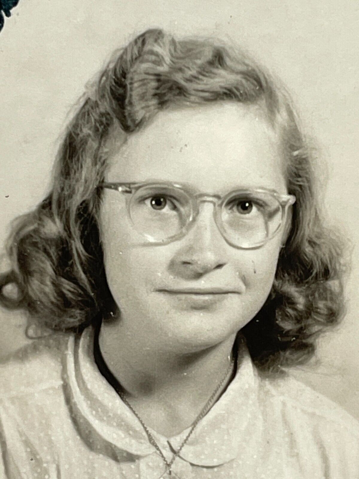 V5 Photograph Woman School Class Photo Portrait 1950\'s