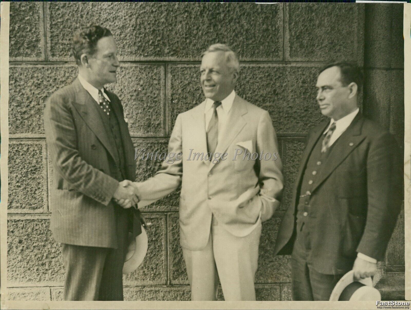 1936 John Hamilton Jasper Ely Congressman Martin Fred Ruther Unions Photo 6X8