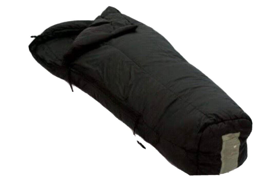 USGI Intermediate Cold Weather Sleeping Bag Black. Needs Zipper/drawstring 