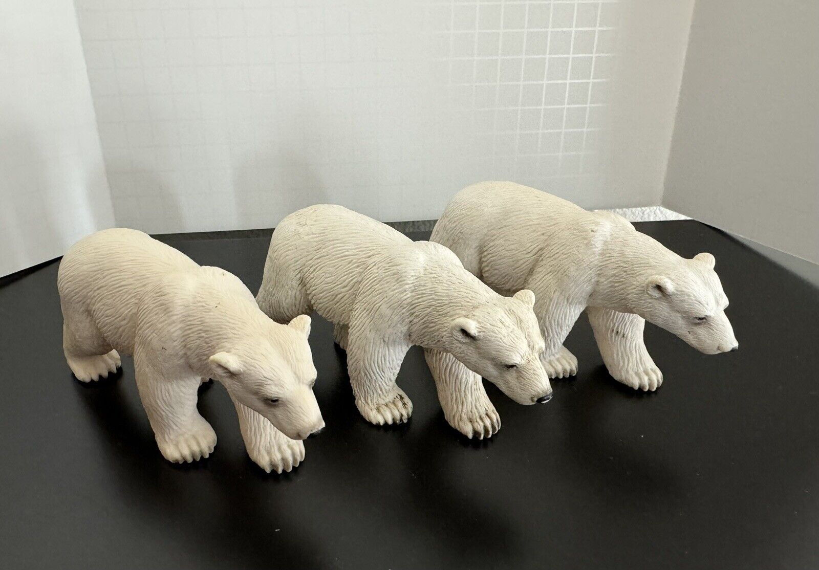 Lot Of 3 Schleich Polar Bears