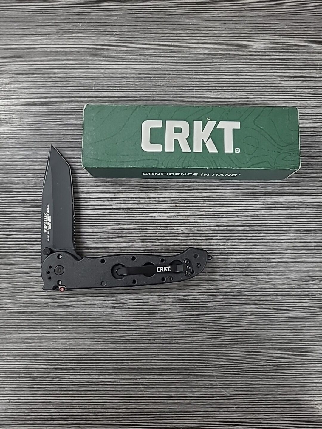 CRKT M16-14ZLEK CARSON RESCUE FLIPPER KNIFE 3.75\