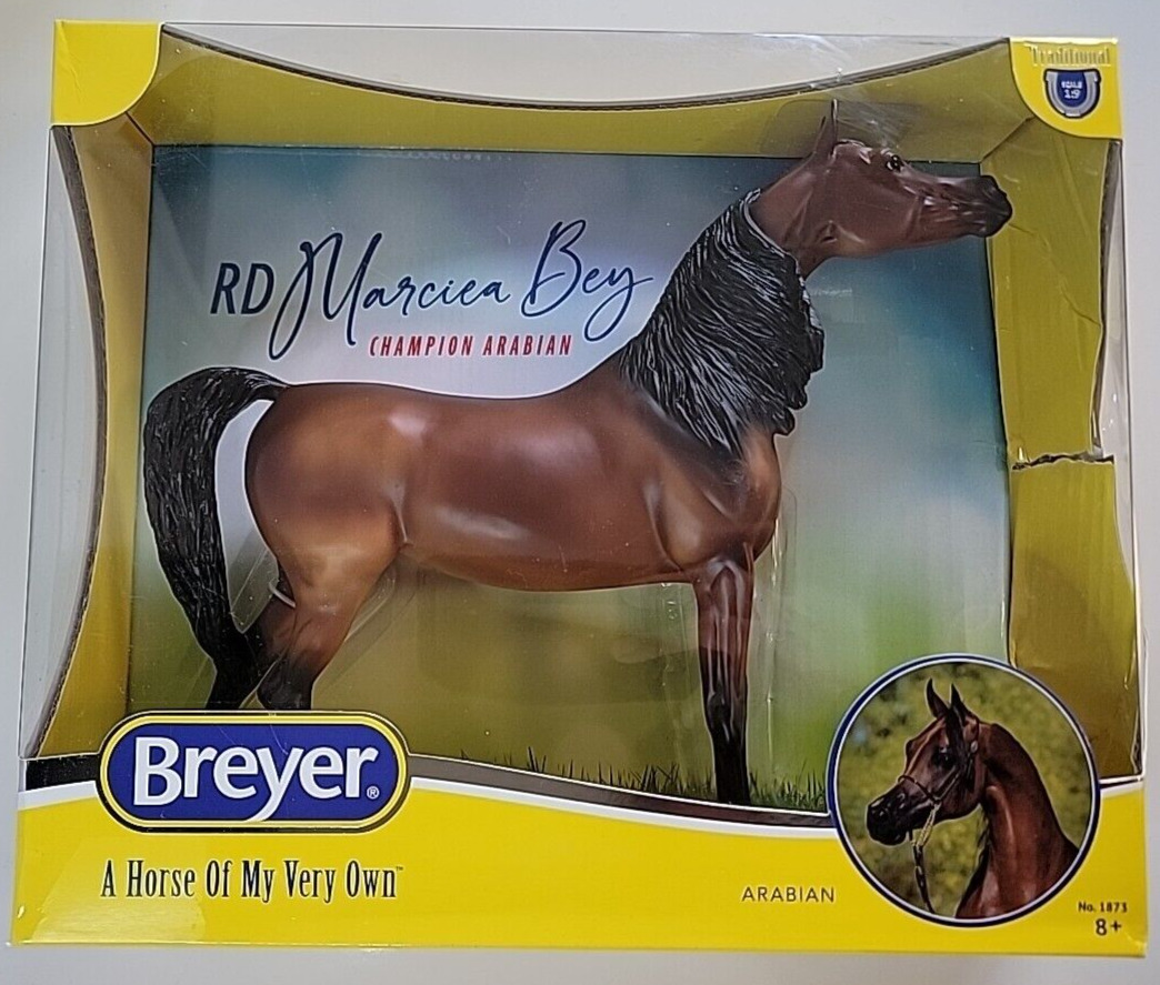 Breyer RD Marciea Bey #1873 new in box (box slightly damaged but not horse) 1