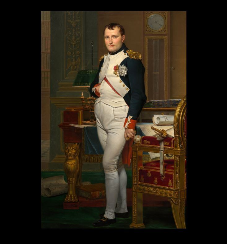 Emperor Napoleon Bonaparte PHOTO, Napoleon I PORTRAIT of 1811 Painting Art