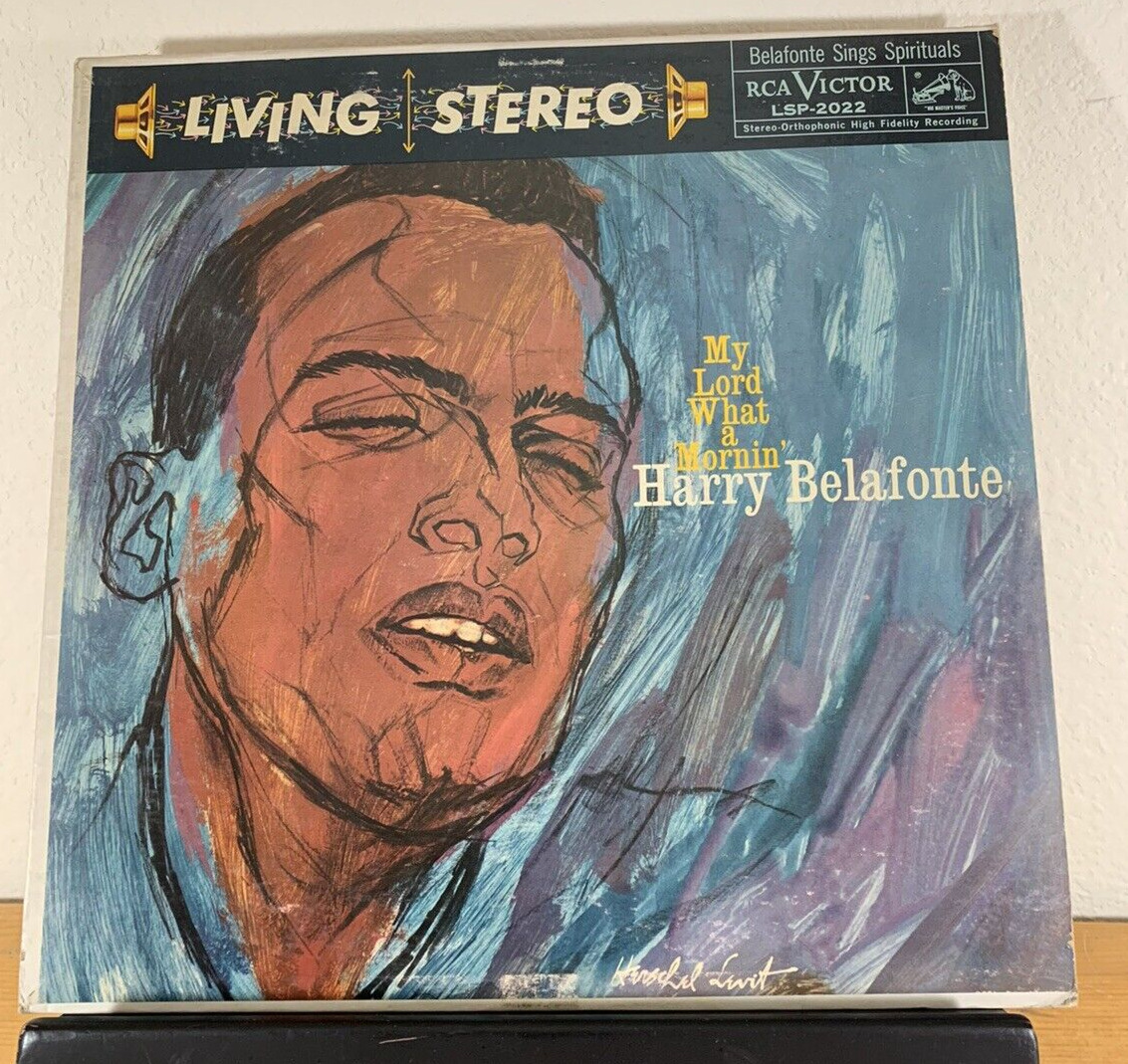 RARE DEMO COPY- HARRY BELAFONTE MY LORD WHAT A MORNIN' - 1960 NM - 1ST PRESSING