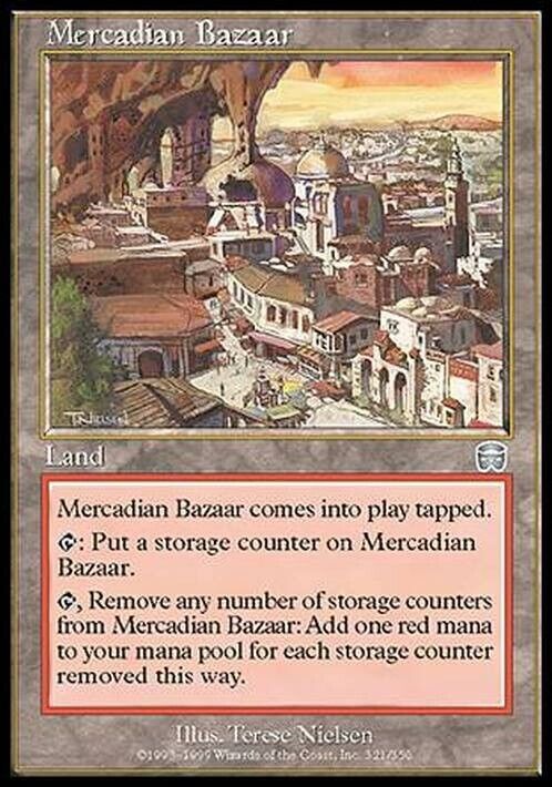 Mercadian Bazaar ~ Mercadian Masques [ Excellent ] [ Magic MTG ]